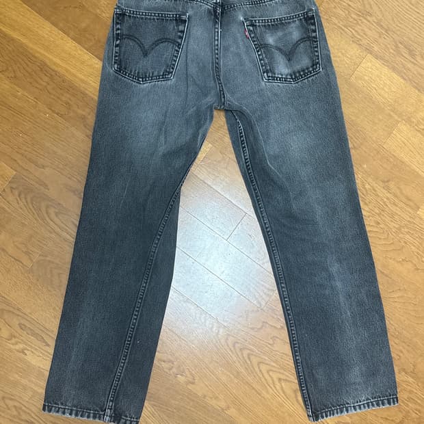 Levis 505 regular fit 흑청