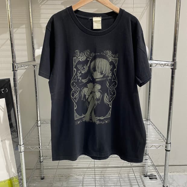 코스파 고식 빅토리카 00s 빈티지 애니메이션 티셔츠