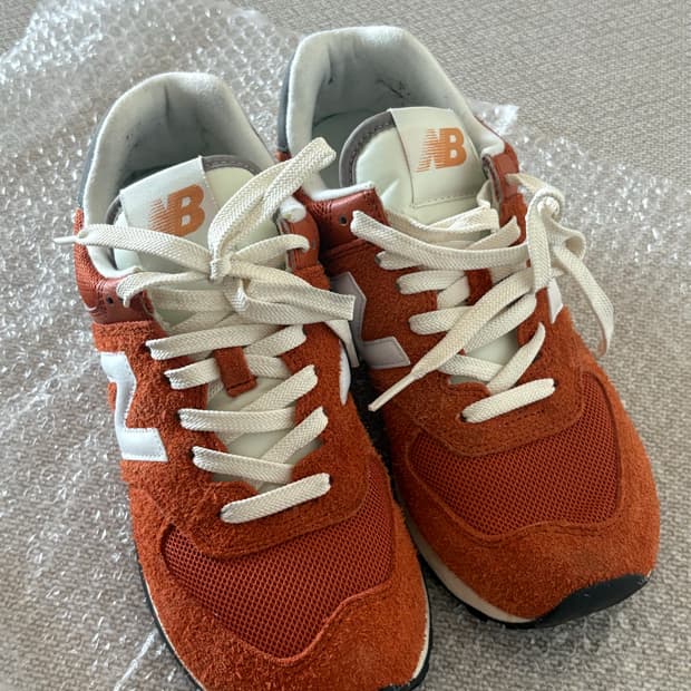 뉴발란스 574 헤리티지 오렌지 245