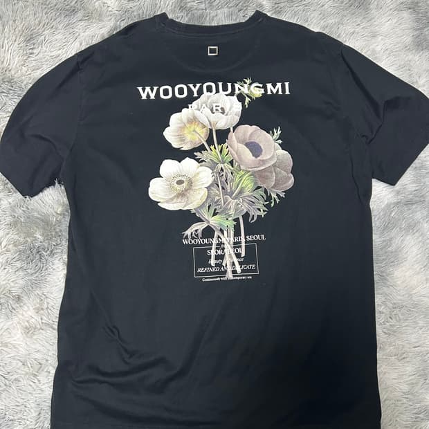 23ss 우영미 플라워 반팔 52