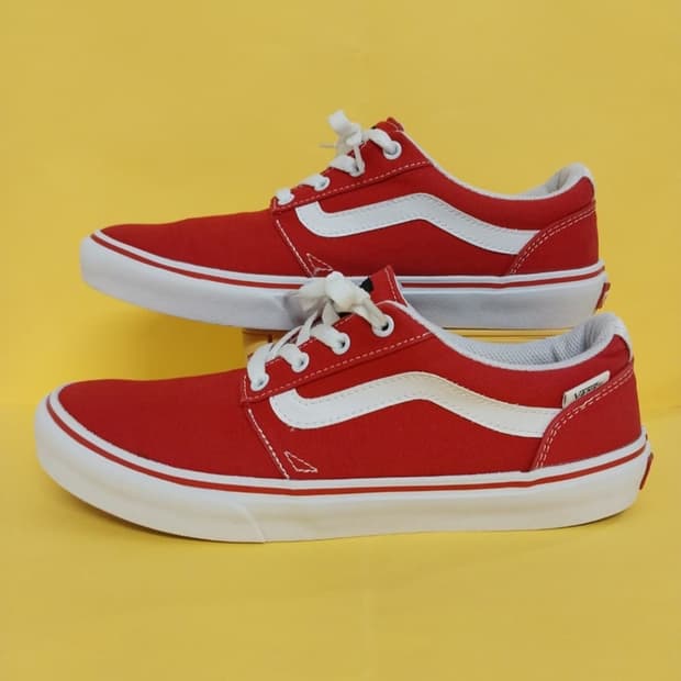 남성 반스 크레일 캔버스 단화, 운동화 (265)