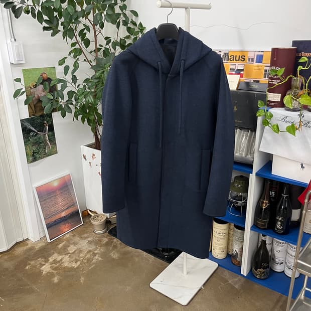 솔리드옴므 후드 울코트 48