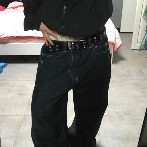 어텀 커브드팬츠