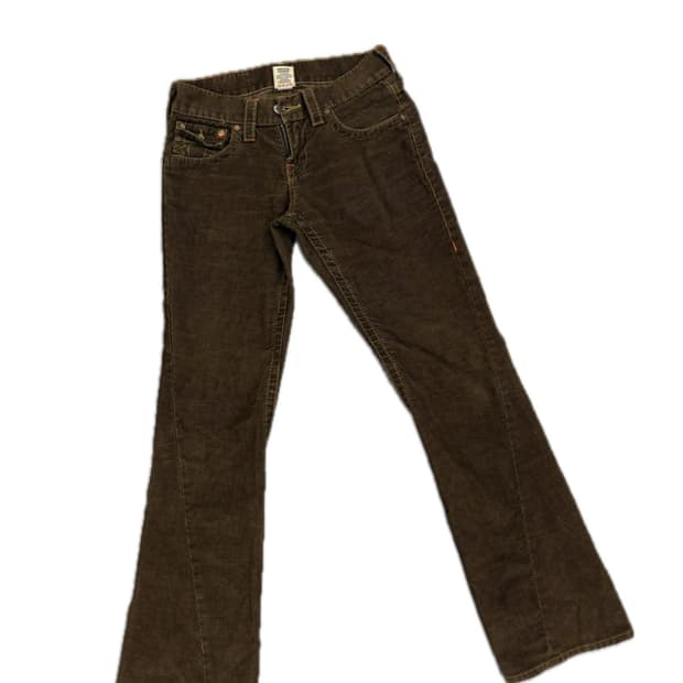 True religion coduroy boots cut 