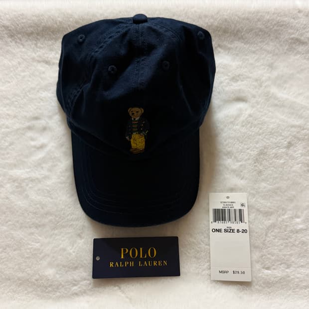 폴로 키즈 베어 볼캡 8-20