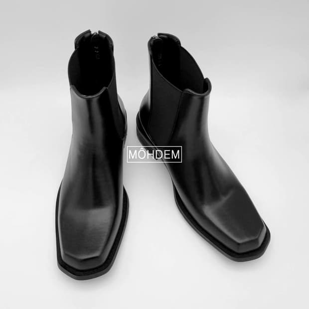 [premium] 글렌마틴 가죽 첼시부츠