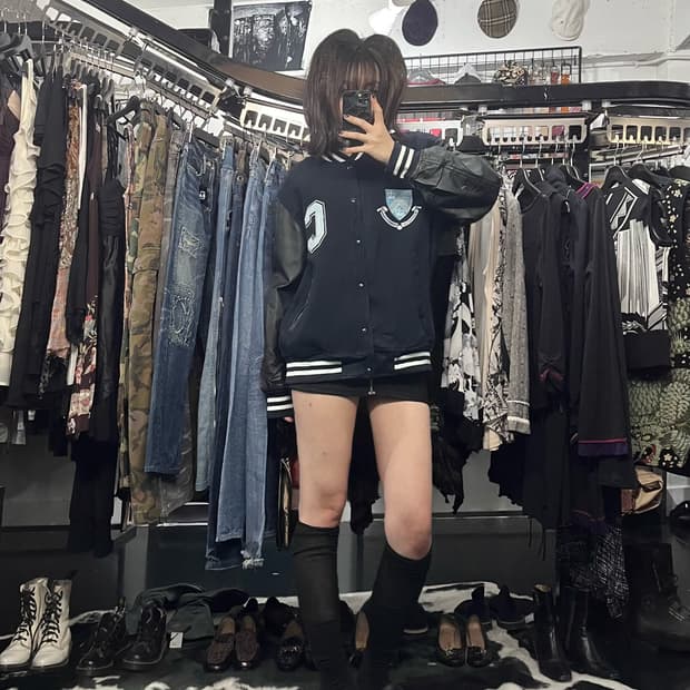 콜롬비아 유니버셜 바시티 자켓