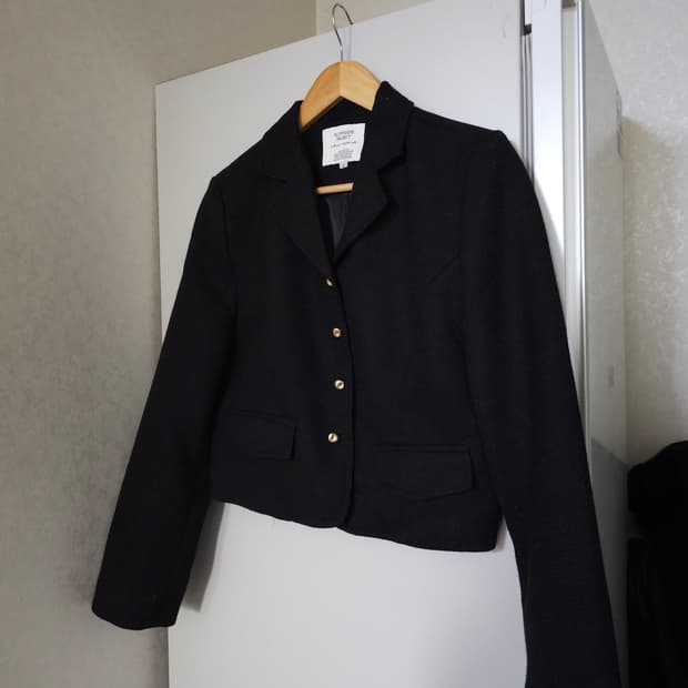 SLIWAND 슬로우앤드 블랙자켓