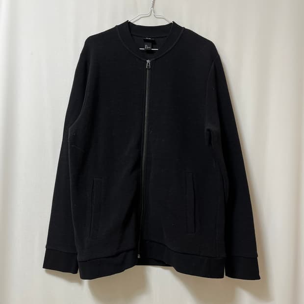 H&M 남성 니트 블루종 자켓 L/100