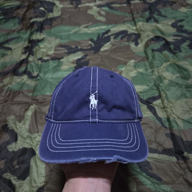 00s Vintage Polo Ralph Lauren Twill Cap