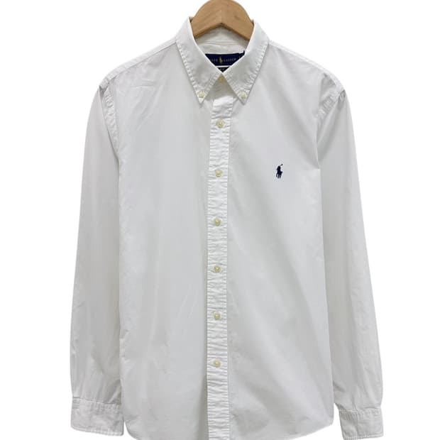 폴로 슬림핏 셔츠 화이트 (L) 