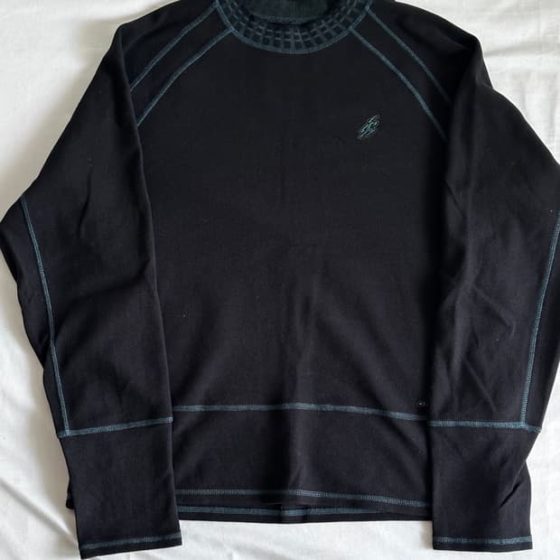 [L] 아식스 노발리스 TAMARICA 롱슬리브 티셔츠 블랙