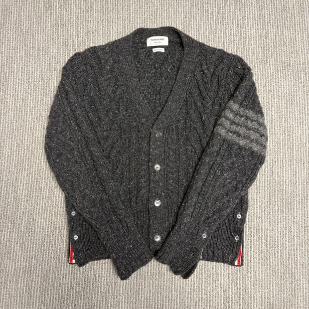 [새상품급, 3] 톰브라운 아란 케이블 가디건