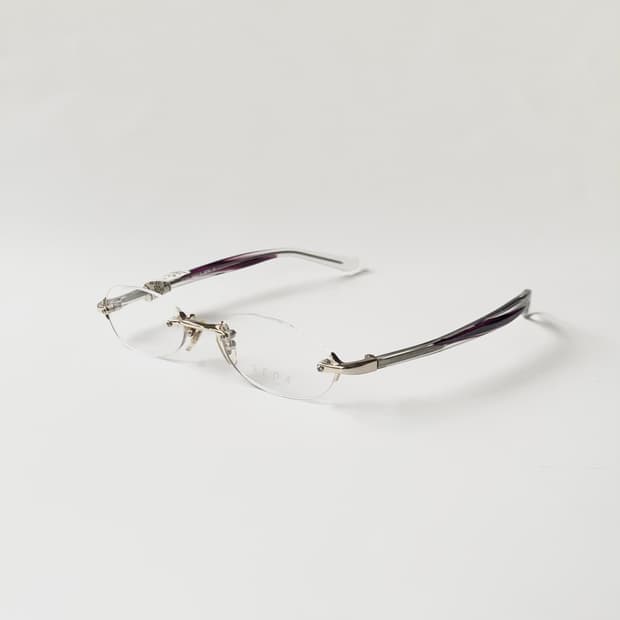 [Event 14] SEDA japan 무테 오벌 투명마블포인트 안경테