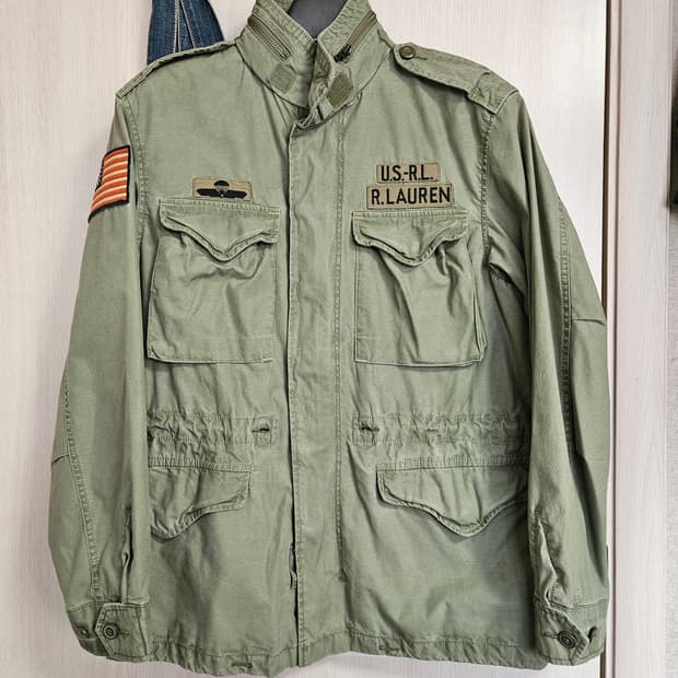 폴로 랄프로렌 m65 성조기 미군 필드자켓 m  야상
