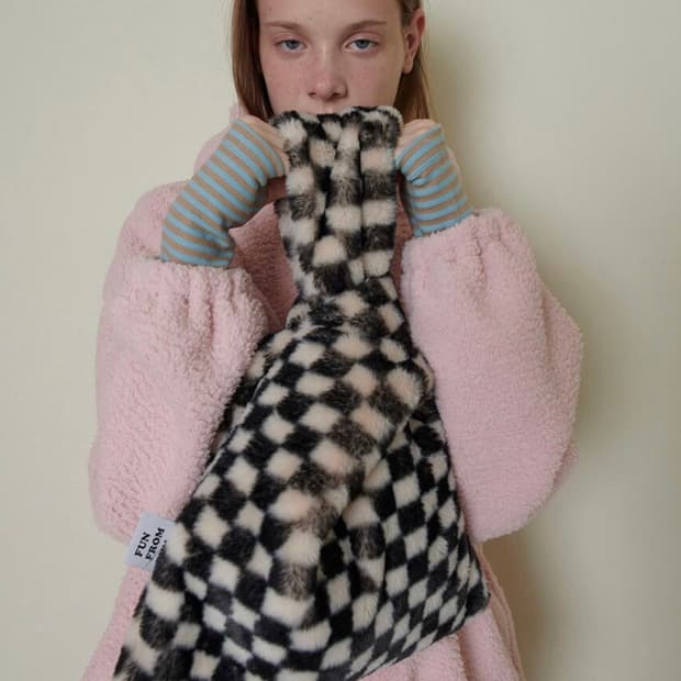 fur tote bag