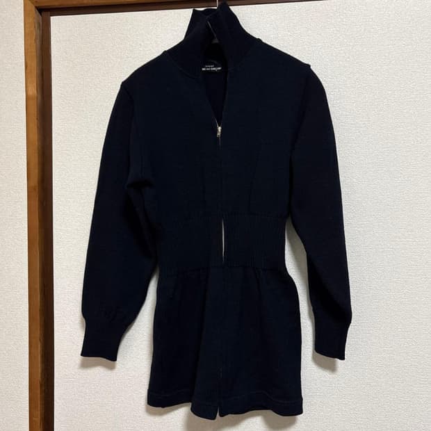 comme des garcons 니트 집업