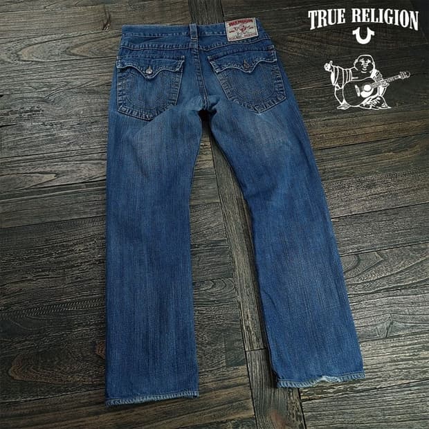 [트루릴리전] 리키 스트레이트 데님 팬츠 청바지 M19252