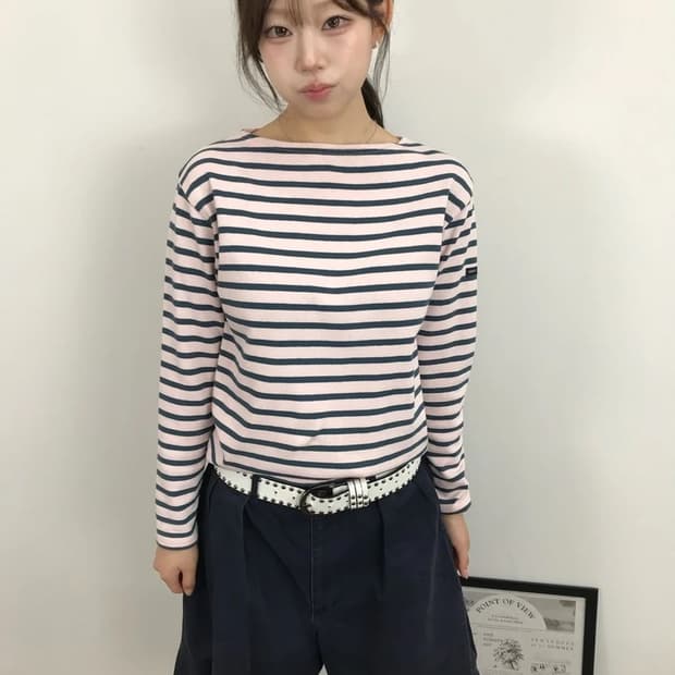 Saint James Breton Stripe Long Sleeve
