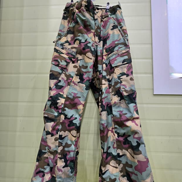 스페셜블랜드 카모 스노우보드 바지