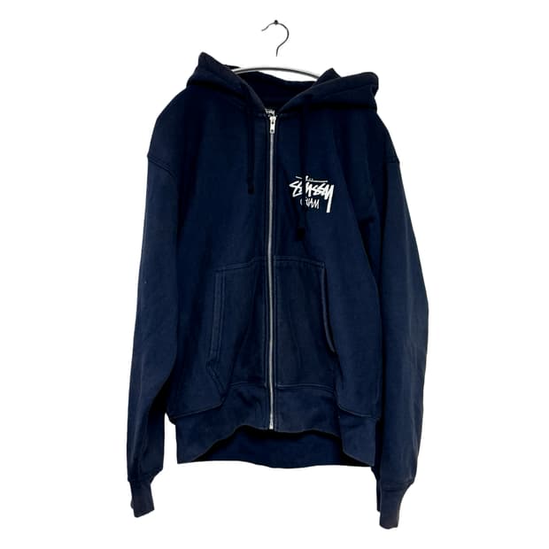 스투시 베이직 후드 집업