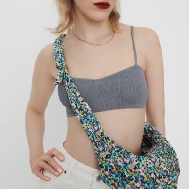 [새상품] 자라 프린트 숄더백