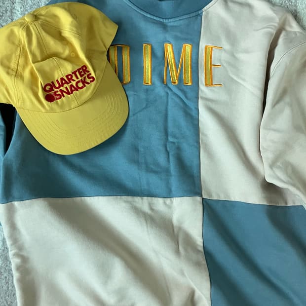 [일괄판매] 다임 dime 스케이트보드 맨투맨 스웻셔츠 L