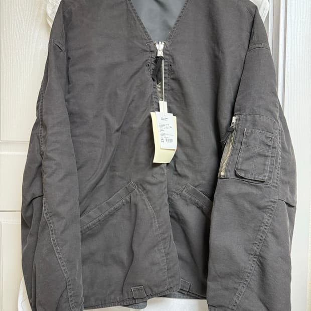 폴리테루 리버시블 라이나 자켓 라이트 버전 세이지 올리브 차콜 3팝니다