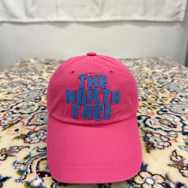 노스페이스 로고 코튼캡