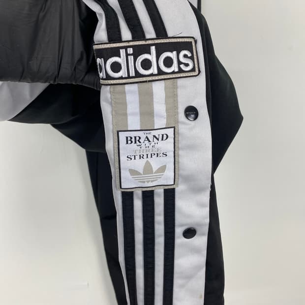 아디다스 아디브레이크 사이드 버튼 삼선 트랙팬츠 M
