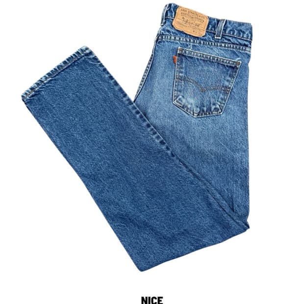 90s Levis 505 orange tap 34x34