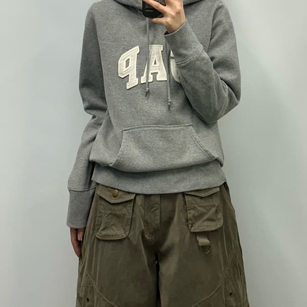 Gap 갭 그레이 후드티