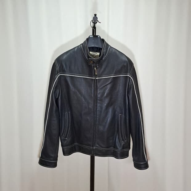 (택포) MONTANA 소가죽 바이커 자켓 100 B89