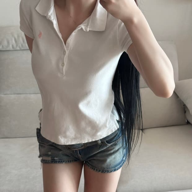 폴로 랄프로렌 딸기우유 핑크 pk 반팔 ( 설명 꼭 읽어주세요 ❗️ )
