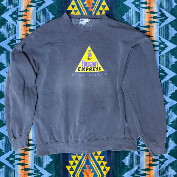 VTG Bean Express sun faded sweat xxl
