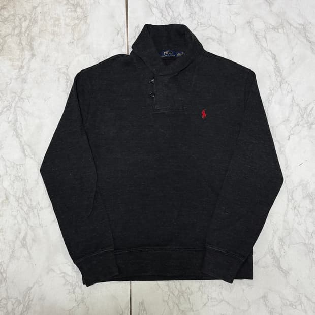 폴로 숄 카라 니트 100 사이즈
