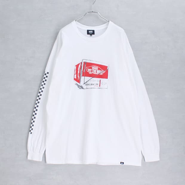VANS _ crew neck L/S