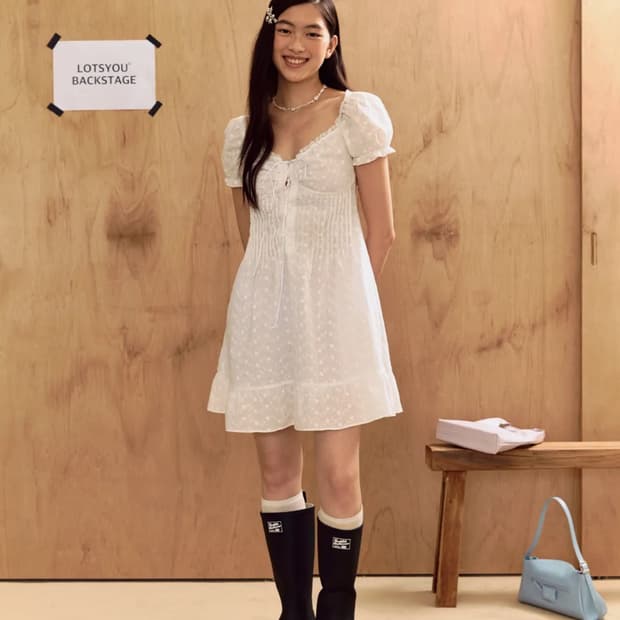 lotsyou_Bella Dress White