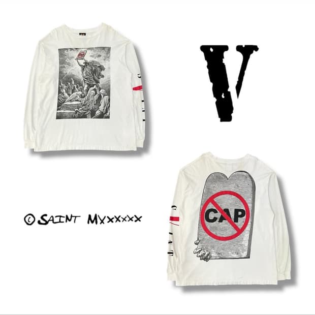 세인트미카엘x브이론 NO CAP 롱슬리브