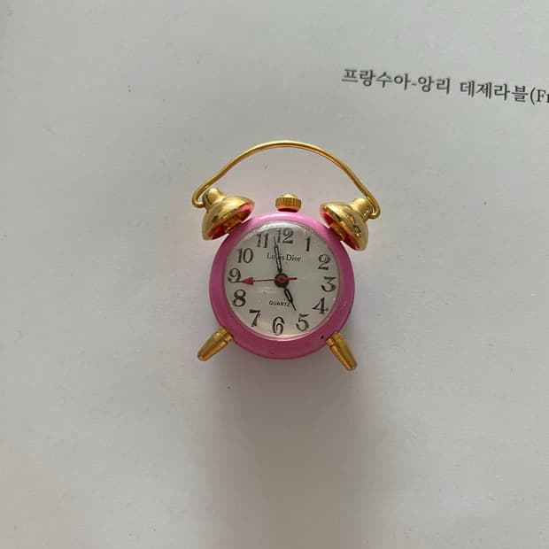 빈티지 초미니 탁상시계