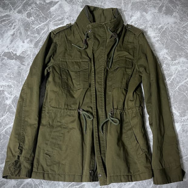 (Japanese vintage)hoody string jacket