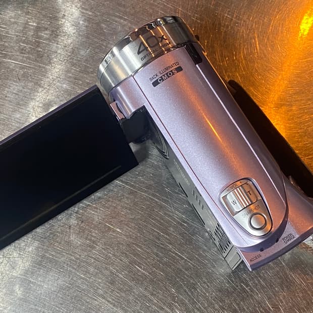 jvc gz-e225 캠코더 바이올렛 디카