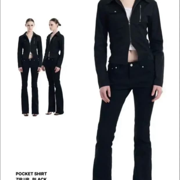 보헤미안 서울 포켓 셔츠 집업