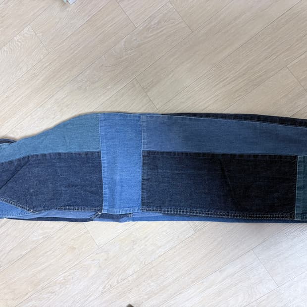 빔즈보이 패치 데님팬츠 0사이즈