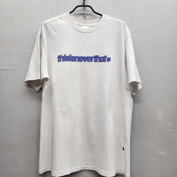 디스이즈네버댓 3D빅로고 반팔티 S(L)