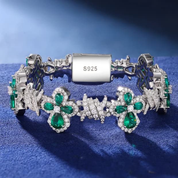 Oceanora 럭셔리 힙합 쥬얼리 페어컷 VVS 모이사 나이트 12mm