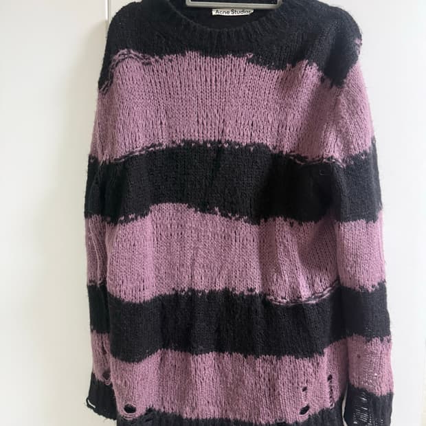 아크네 23fw 니트 상태A