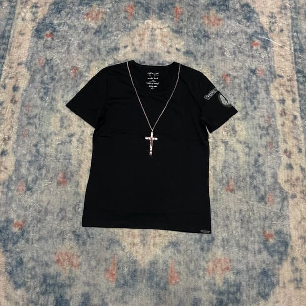 Backlash x roen rosary necklace top