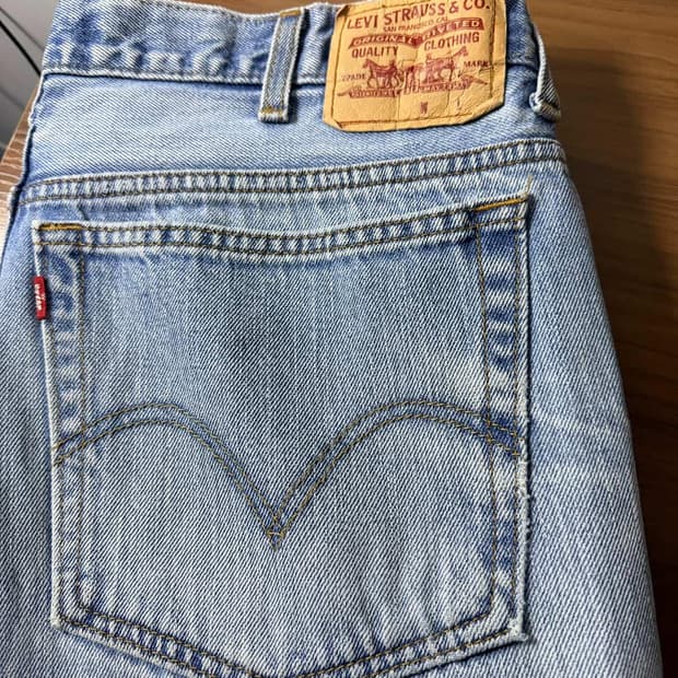 Levis JAPAN 커스텀 와이드 팬츠