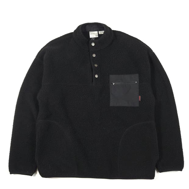 그라미치 포켓 후리스 블랙